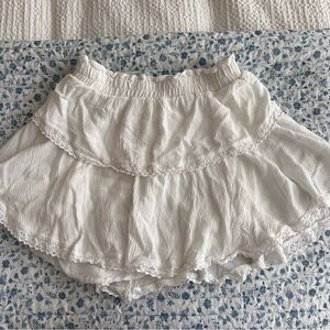 White Aeropostale mini skirt